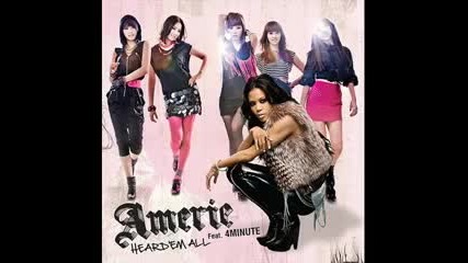 Amerie - Heard Em All Remix Feat. 4 Minute & Beast 
