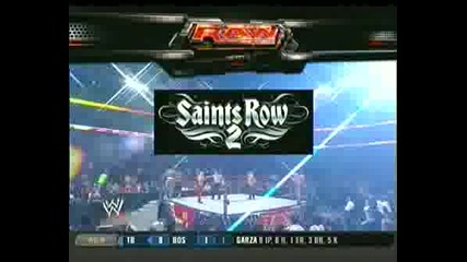 RAW 13.10.08 Miz, Morrison & Jillian Vs. Cryme Tyme & Kelly Kelly
