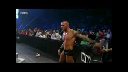 Wwe smackdown 04.11.11 Ренди Ортън Срещу Коуди Роудс (улучен Бой)