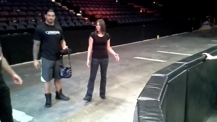 Hopping the Barricade with Wwe The Shield