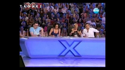 Hовата Валентина Хасан , смях - X Factor България 14.09.11