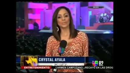 Дулсе Мария се подготвя за наградите "тексас"