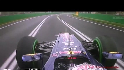 F1 Гран при на Австралия 2012 - една обиколка с Vettel [hd][onboard]