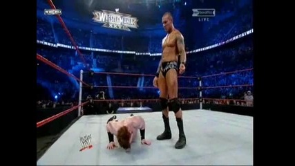 Randy Ortan vs Shamues - Royal Rumble 2010 (hq) 