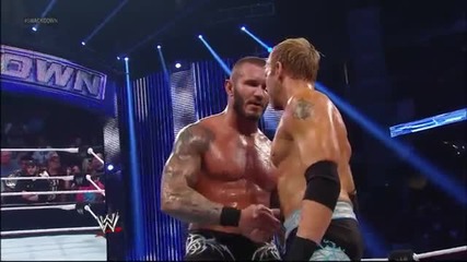 Rob Van Dam vs. Randy Orton vs. Christian: Smackdown, Aug. 2, 2013