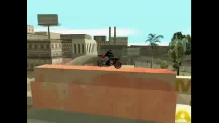 GTA San Andreas bike stunts - Thunder
