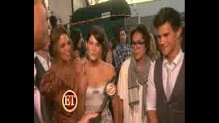 Teen Choice Awards 09 - Et Online Twilight cast interview