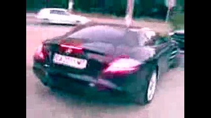 черен слр макларън в софия !!!