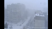 Варна - зимна буря 25.02.11 