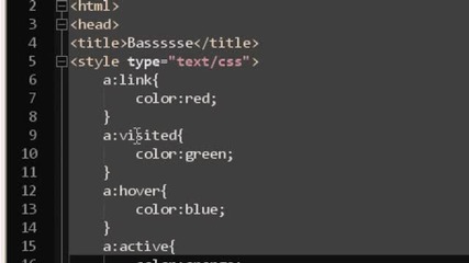 Htmlcss Урок 25 css link,visited,hover,active Html
