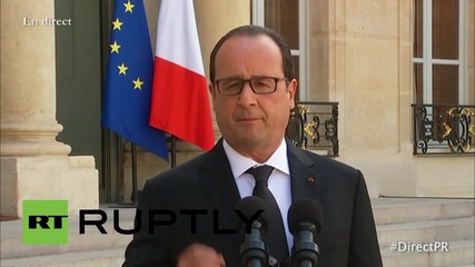 France: Hollande speaks out on factory attack, says beheaded man was found with message