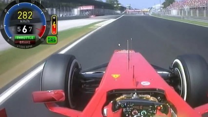 F1 - Една обиколка на пистата в Италия с Фелипе Маса