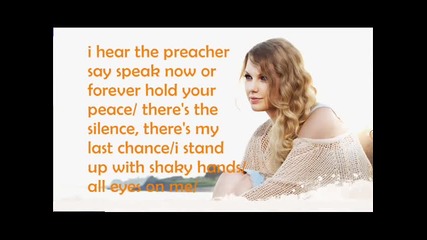 Taylor Swift - Speak now