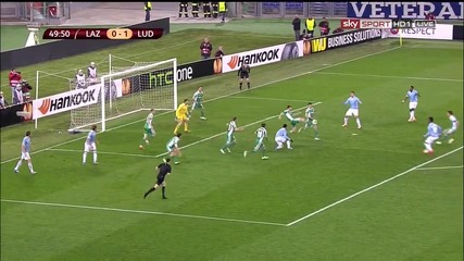 Lazio 0-1 Ludogorets (20.02.2014) Highlights [hd]