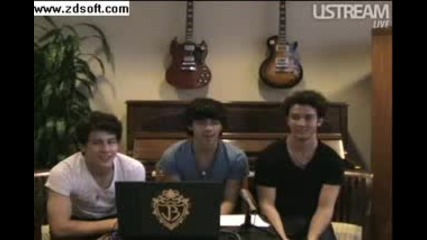 Jonas Brothers Live Facebook Webcast Part 11