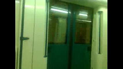 Пътуване с метро София - от станция Бели Дунав до Надежда