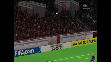 Фатастично Изпълнение с Глава на Видич! Fifa 10