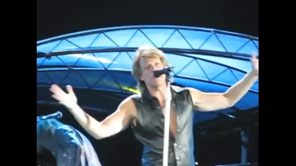 Bon Jovi Happy Now Live Chicago July 2010 