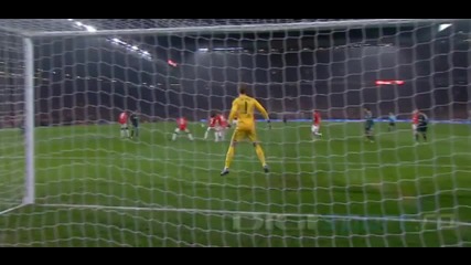 Удивителният гол на Лука Модрич срещу Манчестър Юнайтед