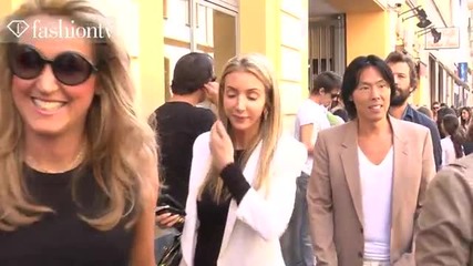 Fashion Week's Best Dressed at Fendi - Milan Spring 2012 Mfw - F People
