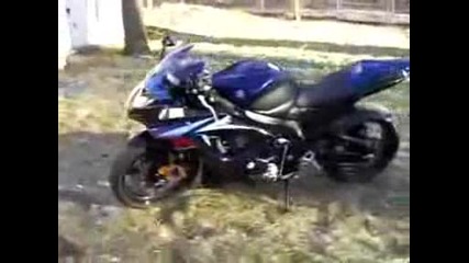 Suzuki Gsxr 750 k7 2007 Boz Ehxaust