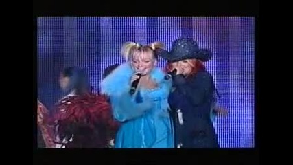 !най - големите! Spice Girls - Move Over ( Live In Madrid Spice World Tour 1998) 