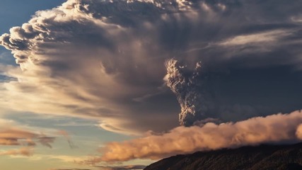 Вулканът Калбуко - величествена красота