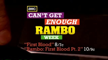 Hey Prime Time Rambo is coming to get you 