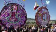 В Гватемала пускат гигантски хвърчила, за да изплашат лошите духове в Деня на мъртвите (ВИДЕО)