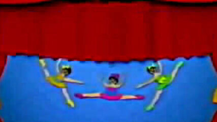 Mtv Fuzzy Felt Ballet Ident. Stop frame animation-240p