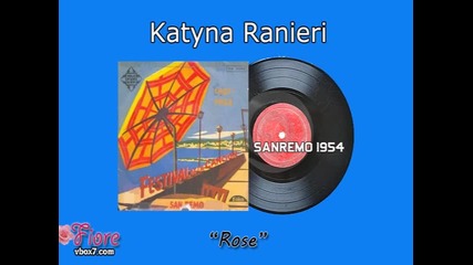 Sanremo 1954 - Katyna Ranieri - Rose