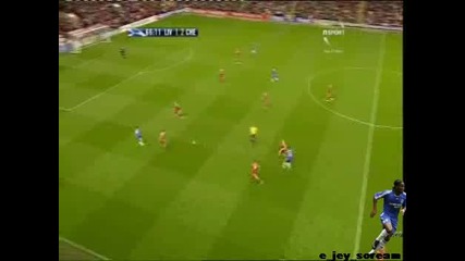 Ливърпул - Челси 1:3 Гола на Drogba