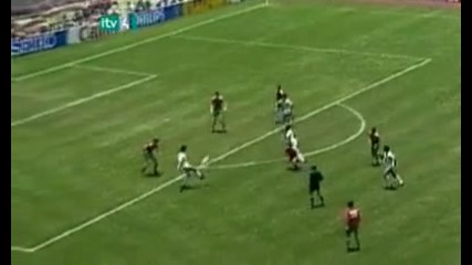 Мануел Негрете - Мексико - България 1986 - страхотен гол