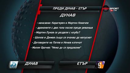 Преди Дунав - Етър
