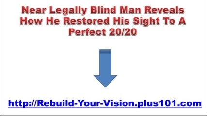 Improve Vision Without Glasses