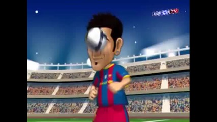 Fc Barcelona - David Villa ya tiene su Toon :) 
