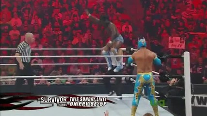Inverted Victory Roll - Kofi Kingston