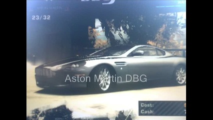 Need For Speed Most Wanted Cars (without the cops)