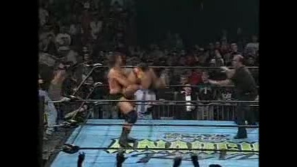 E C W - Anarchy Rulz 1999 - Taz vs. Masato Tanaka vs. Mike Awesome - World Heavyweight Championship 