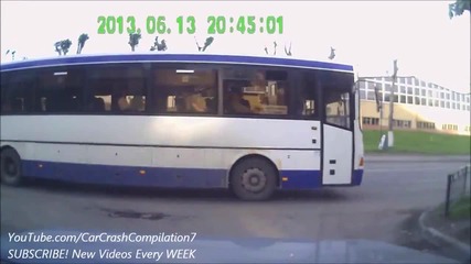 Компилация автомобилни катастрофи 9 юни 2013