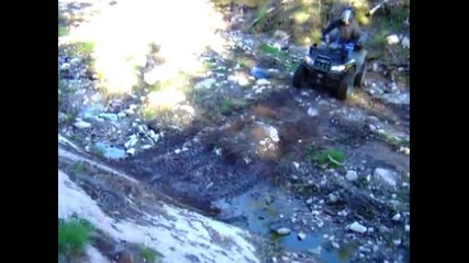 Arctic cat diesel extreme hill climbing