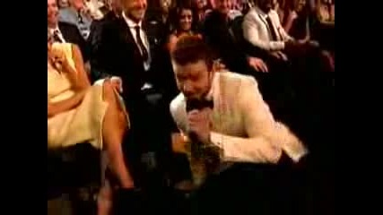 Timberlake smells Beckhams foot - ESPY  2008