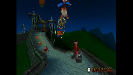 Crash Bandicoot 3 - Level 10 Midnight Run - Platinum Relic 
