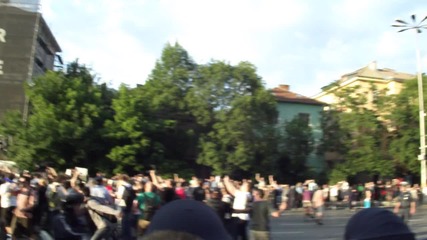 Протести срещу закона на горите 14-ти юни, Орлов мост, София -08