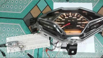 Test speedometer using AVO Meter dan Arduino
