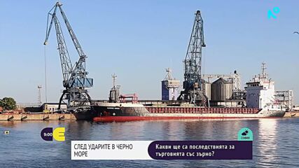 След ударите в Черно море: Какви ще са последствията за търговията със зърно