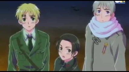 [ Bg Sub ] Hetalia Axis Powers Епизод 28 Високо Качество