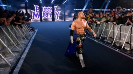 Buddy Murphy makes a hometown entrance at WWE Super Show-Down