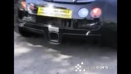 Bugatti Veyron Yellow Test drive 