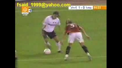 Inter - Roma - Crespo Goal.